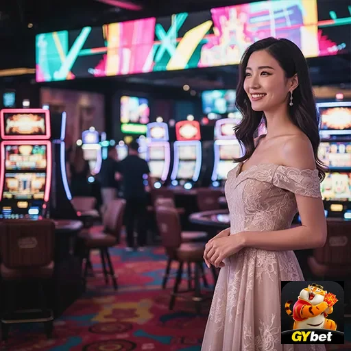 Ilustração de Variedade de Slots Modernos